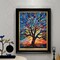 Landscape Series Diamond Painting Kits for Adults- Fantastic Colorful Tree with Glass Art